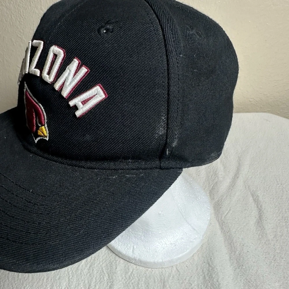 Arizona Cardinals Pro Standard Stacked Logo Black Snapback NFL Luxury Collection